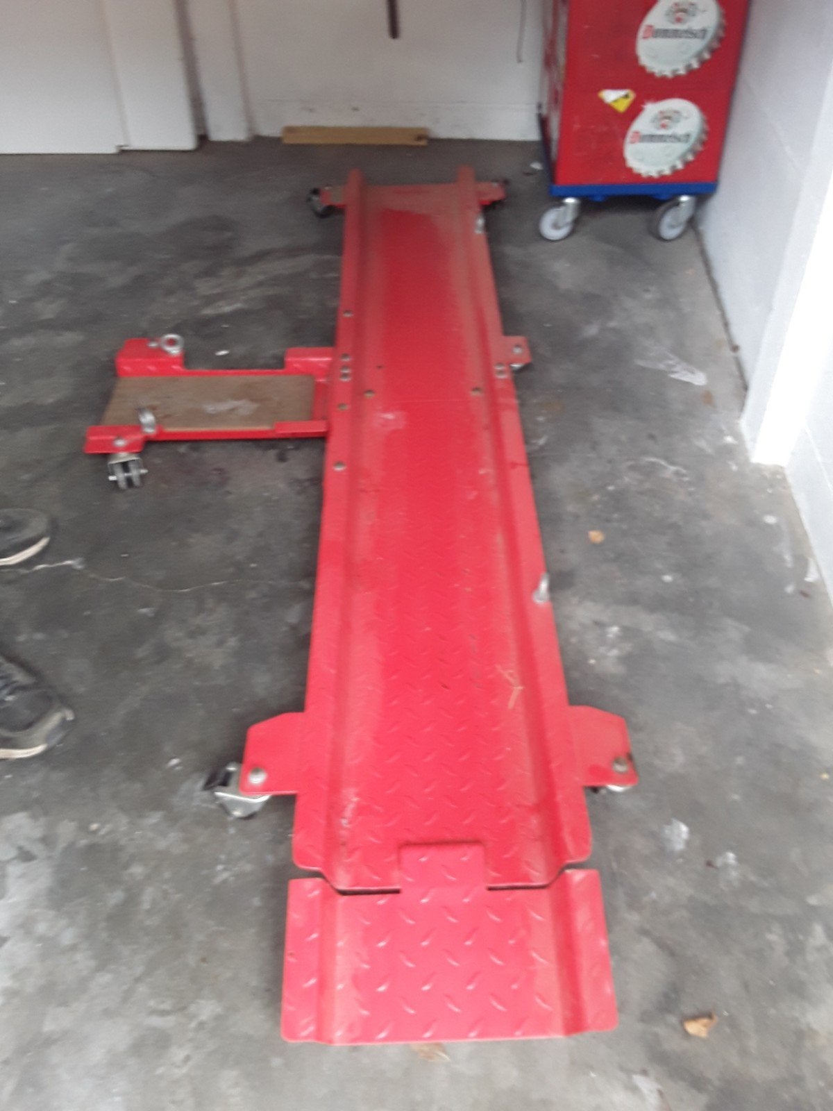 Motor Mover voor kleine ruimtes - Rood, Motoren, Ophalen