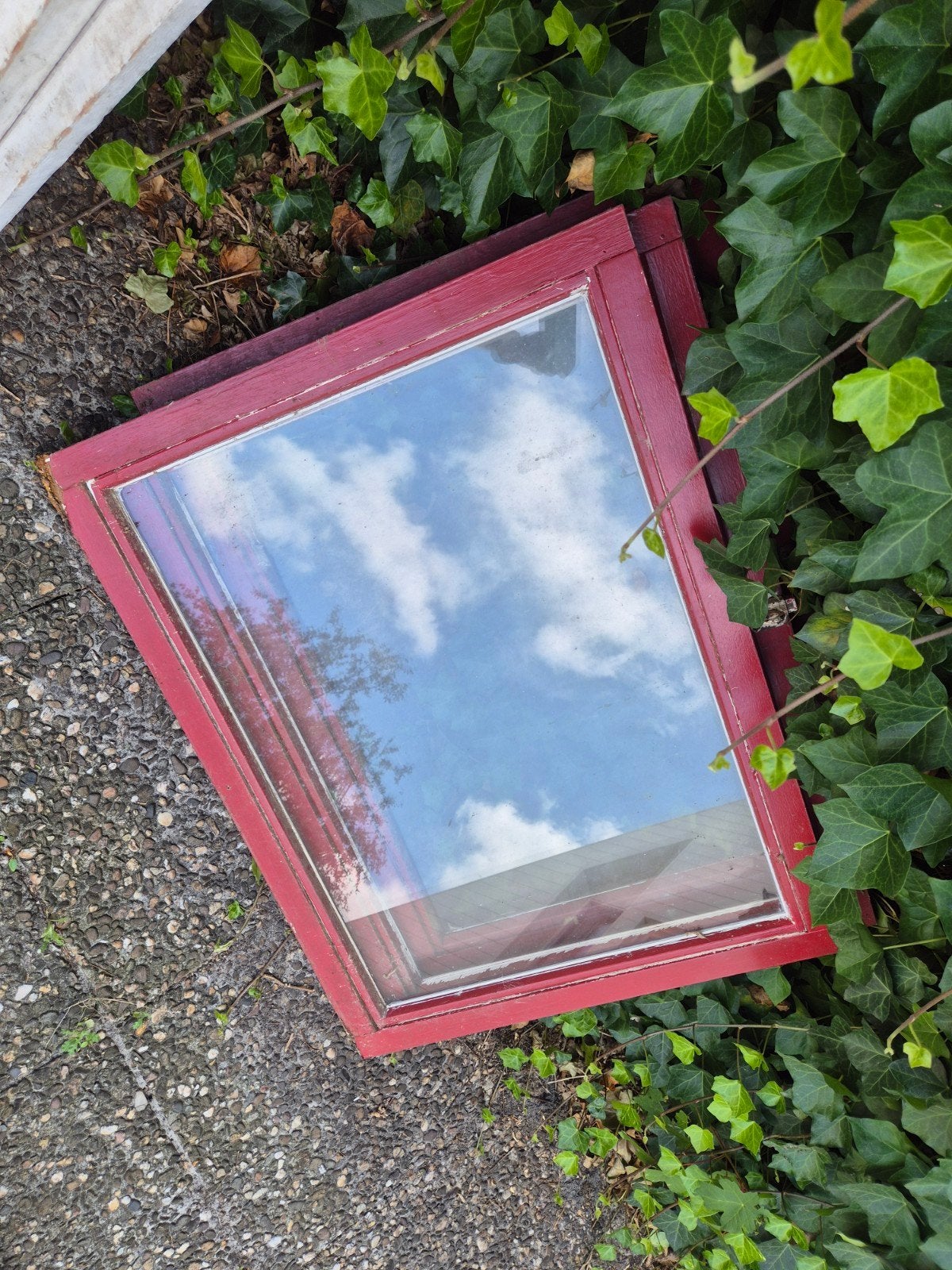 3x Gebruikt raamkozijn met glas, Ophalen, Gevelraam of Ruit, Gebruikt, 80 tot 120 cm