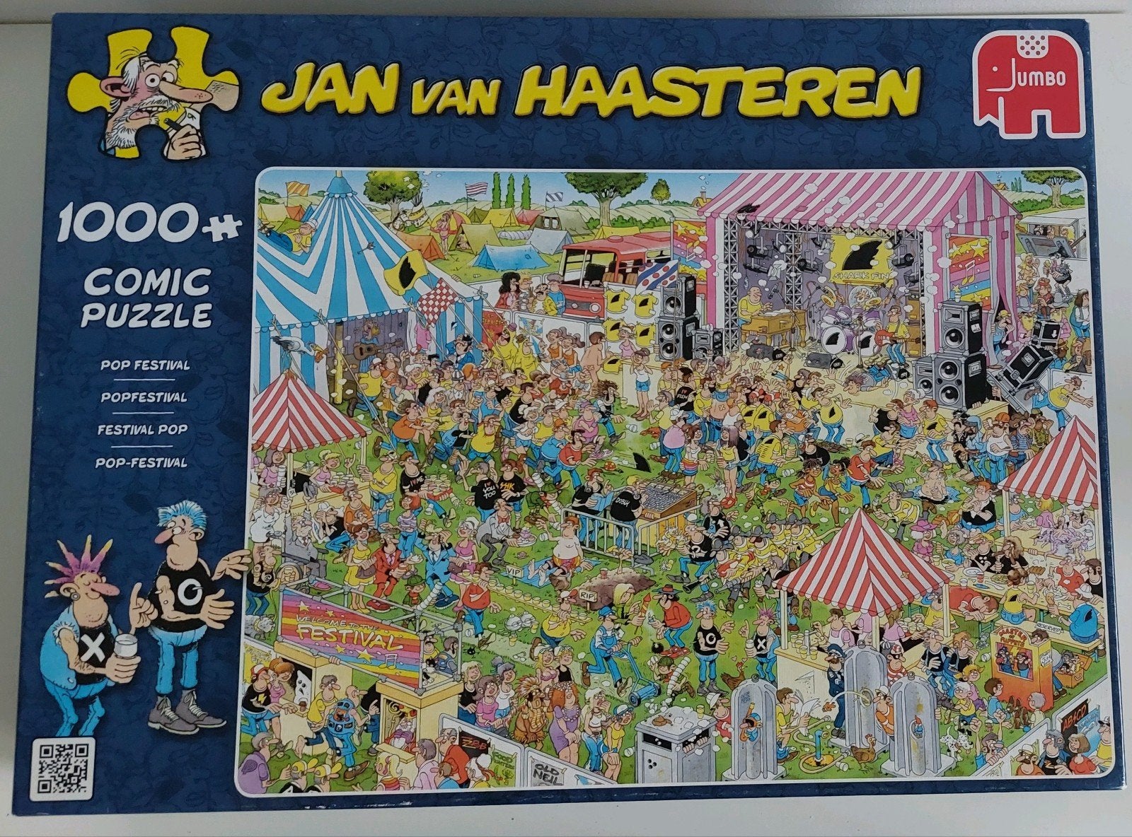 10x jan van haasteren puzzels 1000. stukjes € 7,50 p.st, Ophalen of Verzenden
