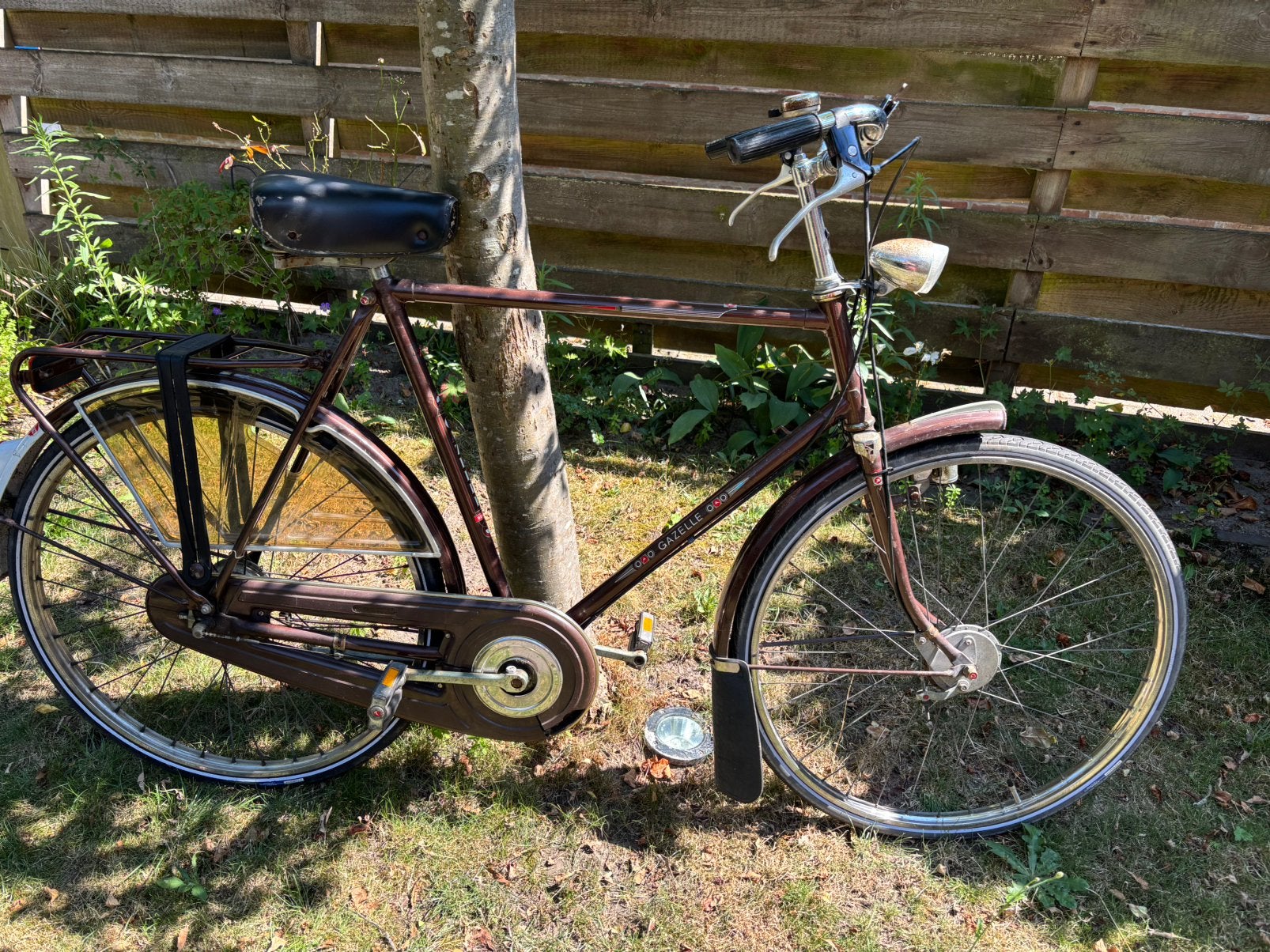 Herenfiets gazelle, Fietsen en Brommers, Fietsen | Oldtimers, 55 tot 59 cm, Ophalen, Trommelrem, Jaren '60 of nieuwer