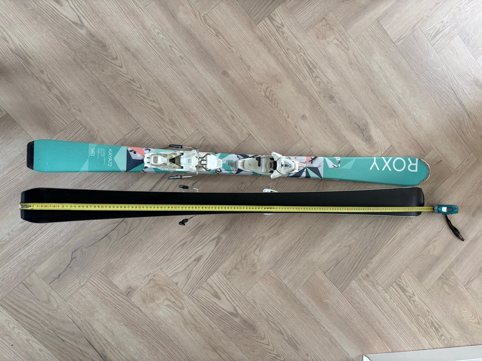 Roxy Ski's 140 cm - Goede staat, recent gewaxt en geslepen, Gebruikt, 100 tot 140 cm, Skiën, Ski's