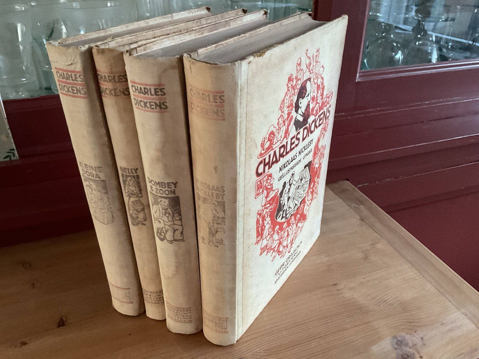 Charles Dickens Boeken Set - Geïllustreerde Uitgave, Antiek en Kunst, Antiek | Boeken en Bijbels, Ophalen of Verzenden