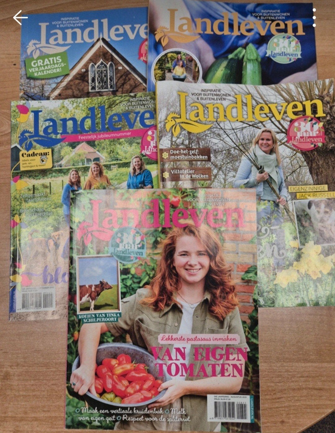 5 x Landleven tijdschriften van vorig jaar, Ophalen of Verzenden, Gelezen