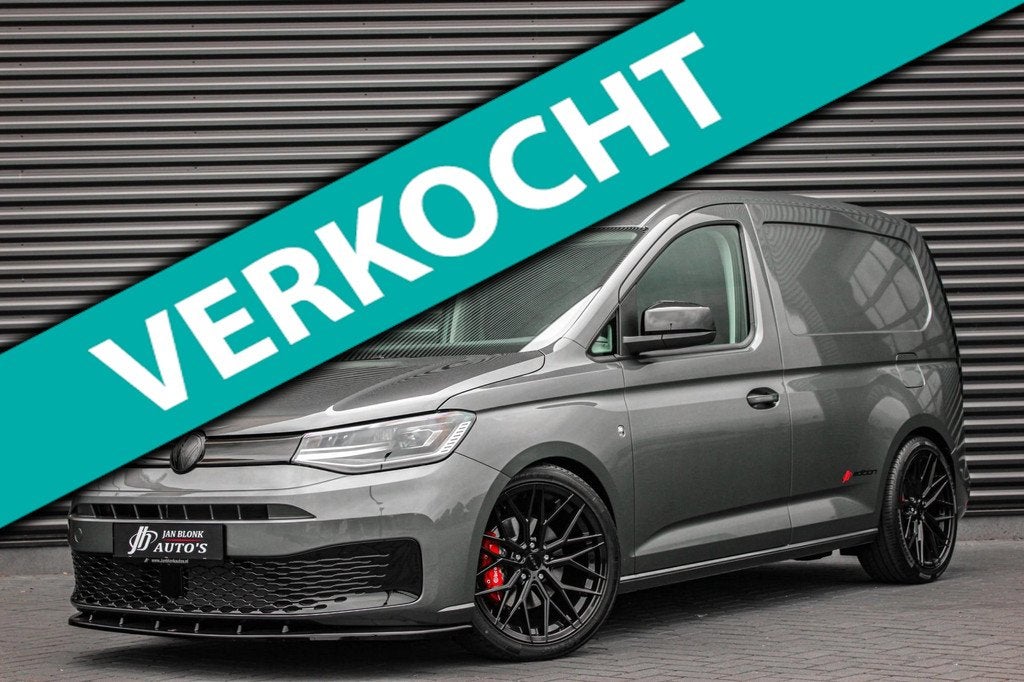 Volkswagen Caddy Cargo 2.0 TDI DSG 122PK / JB- EDITION / LED, Auto's, Zwart, 4 cilinders, Volkswagen, Bedrijf