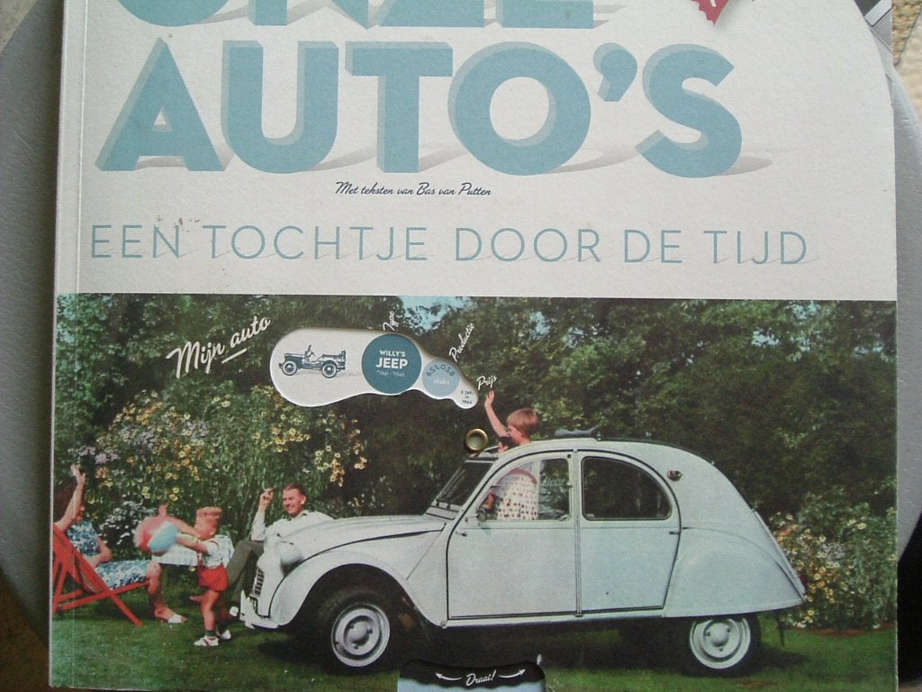 Onze auto's. Een tochtje door de tijd., Algemeen, Ophalen of Verzenden, Zo goed als nieuw, B. van Putten
