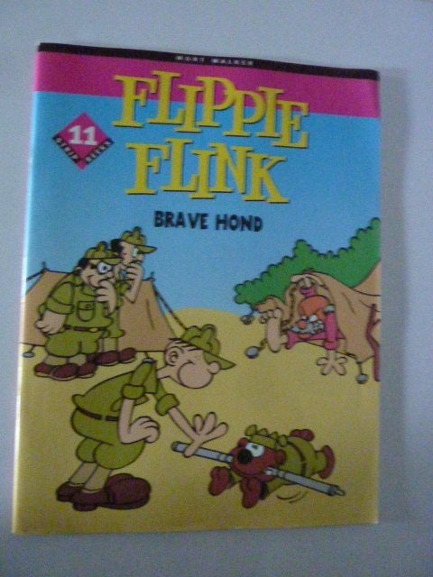 Stripreeks nr 11 - Flippie Flijk Brave hond, Verzenden, Zo goed als nieuw