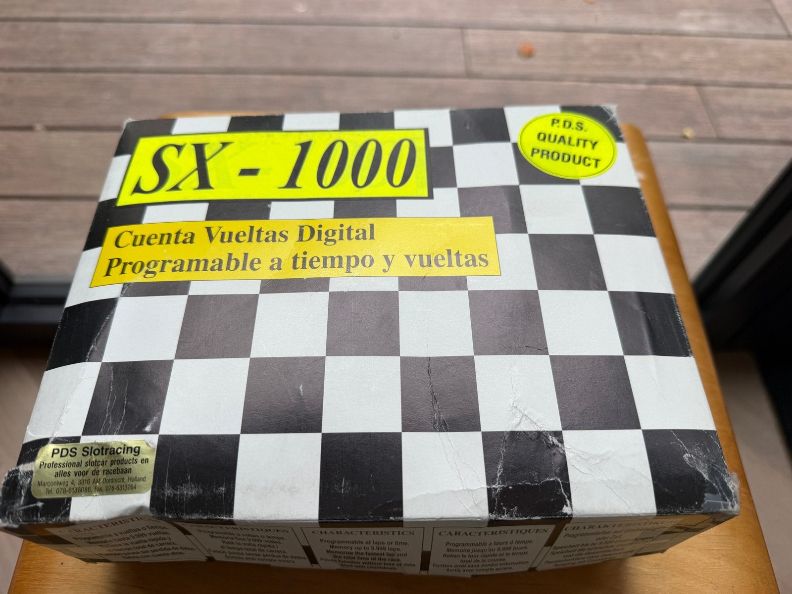 PDS Slotracing SX-1000 Digitale Lapcounter Slotcar, Overige merken, Gebruikt, Onderdelen, Ophalen of Verzenden