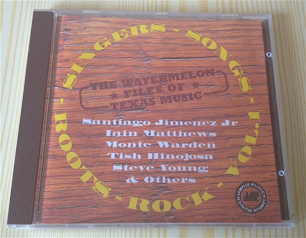 CD The Watermelon Files Of Texas Music (folk, roots, rock), Ophalen, Zo goed als nieuw, Pop, Verzamelalbum