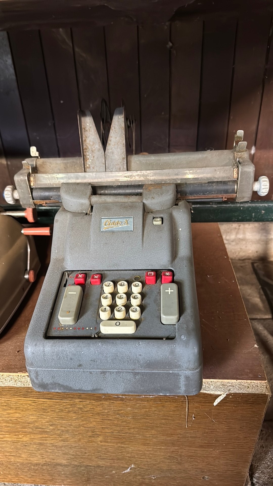 Vintage Addo- X rekenmachine - Antieke rekenaar, Ophalen