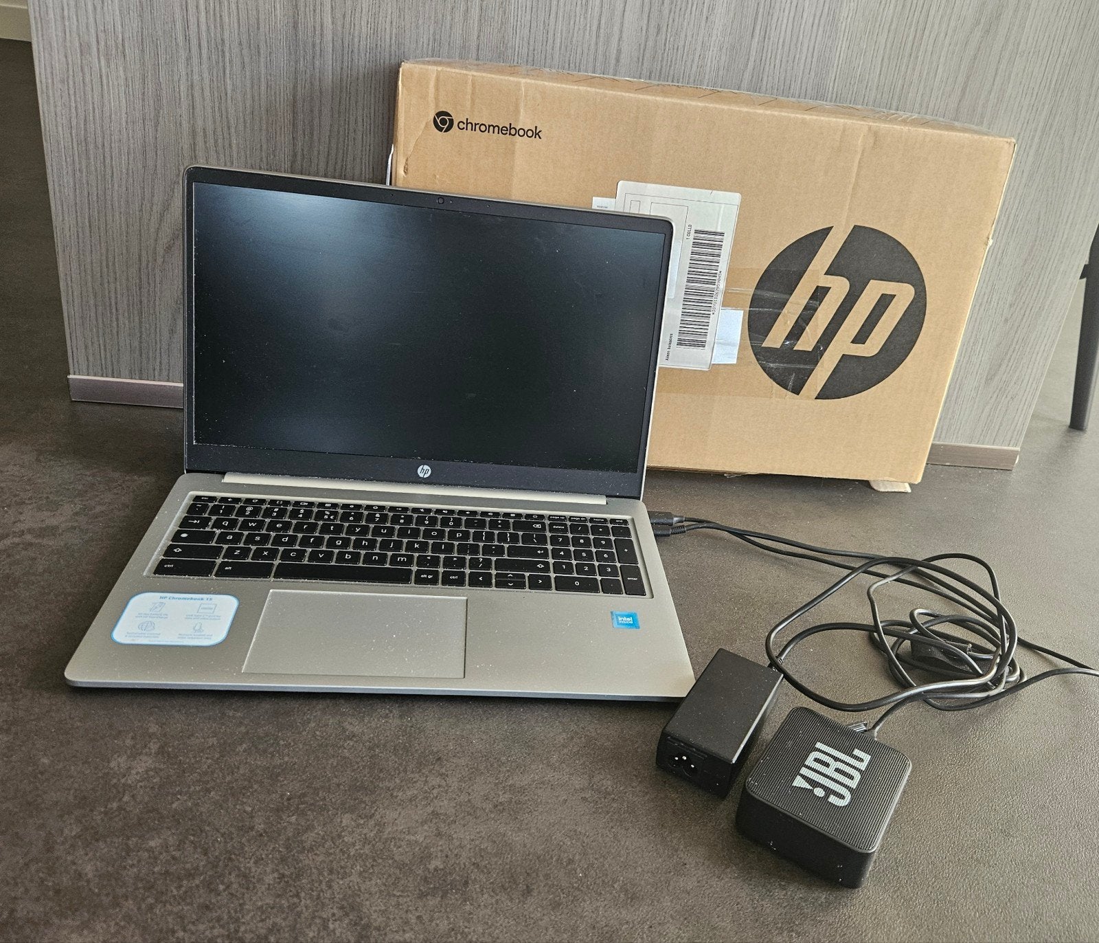 HP Chromebook 15 - Zo goed als nieuw, 4 GB of minder, 15 inch, Qwerty, Ophalen of Verzenden