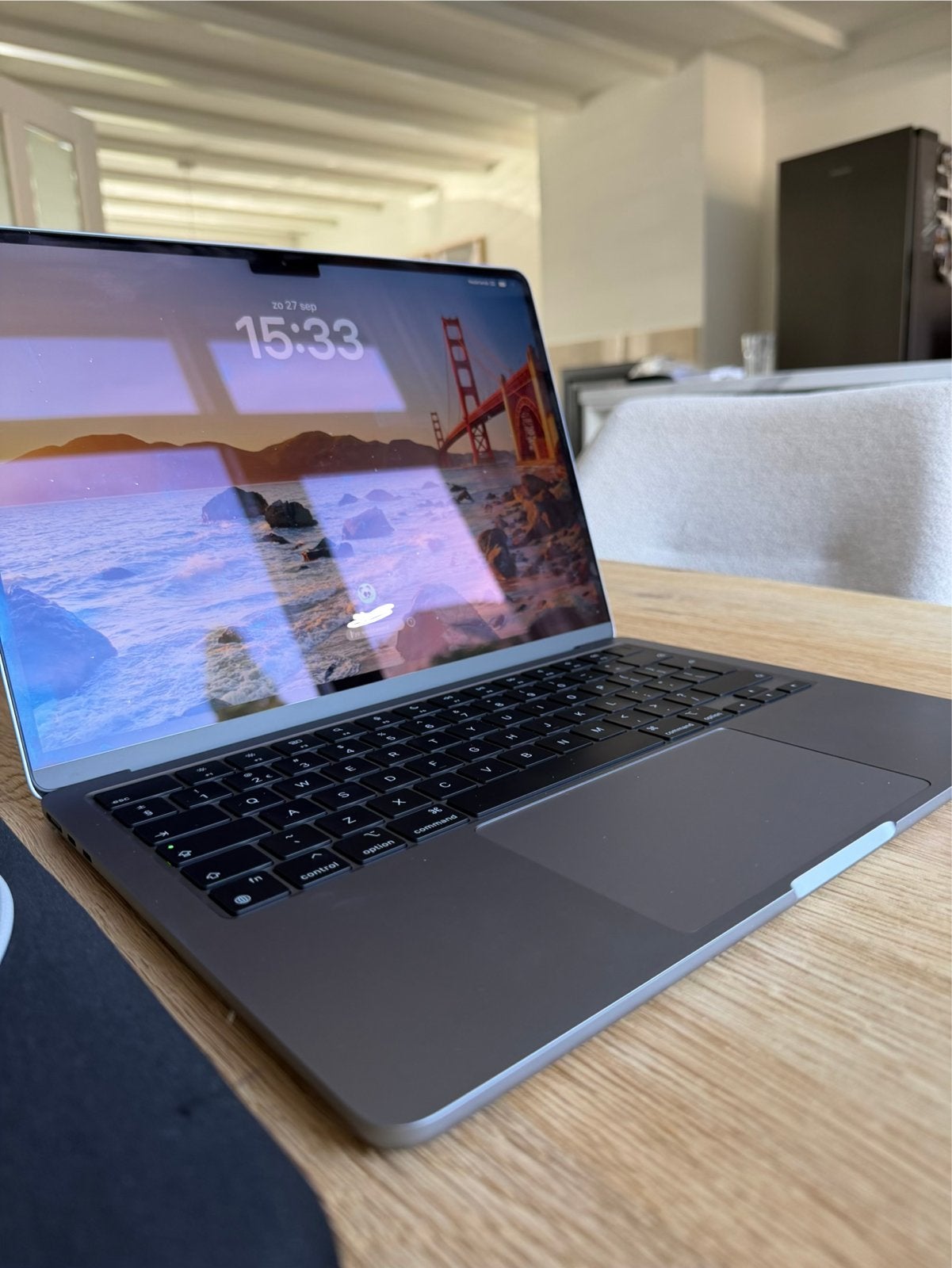 Foto 3 van Apple MacBook Air M2 2022 8GB RAM Space Grey 100% BAT CAP!!
