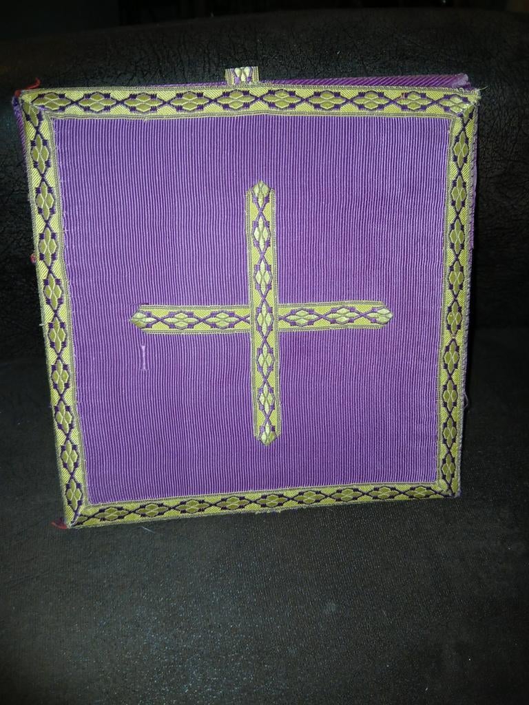 Liturgische set: manipel, stola en bursa, Ophalen of Verzenden