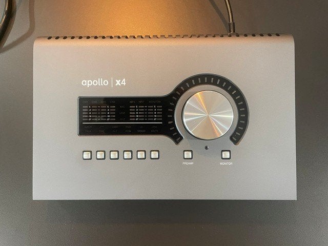 Universal Audio Apollo x4 QUAD Thunderbolt 3 Audio Interface, Ophalen, Zo goed als nieuw, Audio
