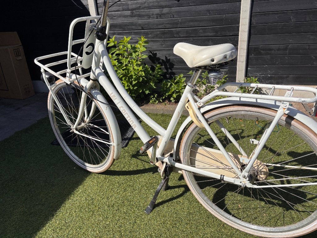 Cortina dames transportfiets, Overige merken, Terugtraprem, Gebruikt, 47 tot 50 cm