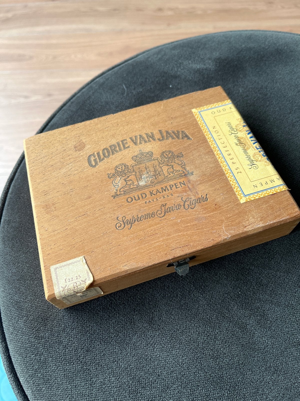 Vintage Sigarenkistje 'Glorie van Java' Oud Kampen, Ophalen of Verzenden, Gebruikt