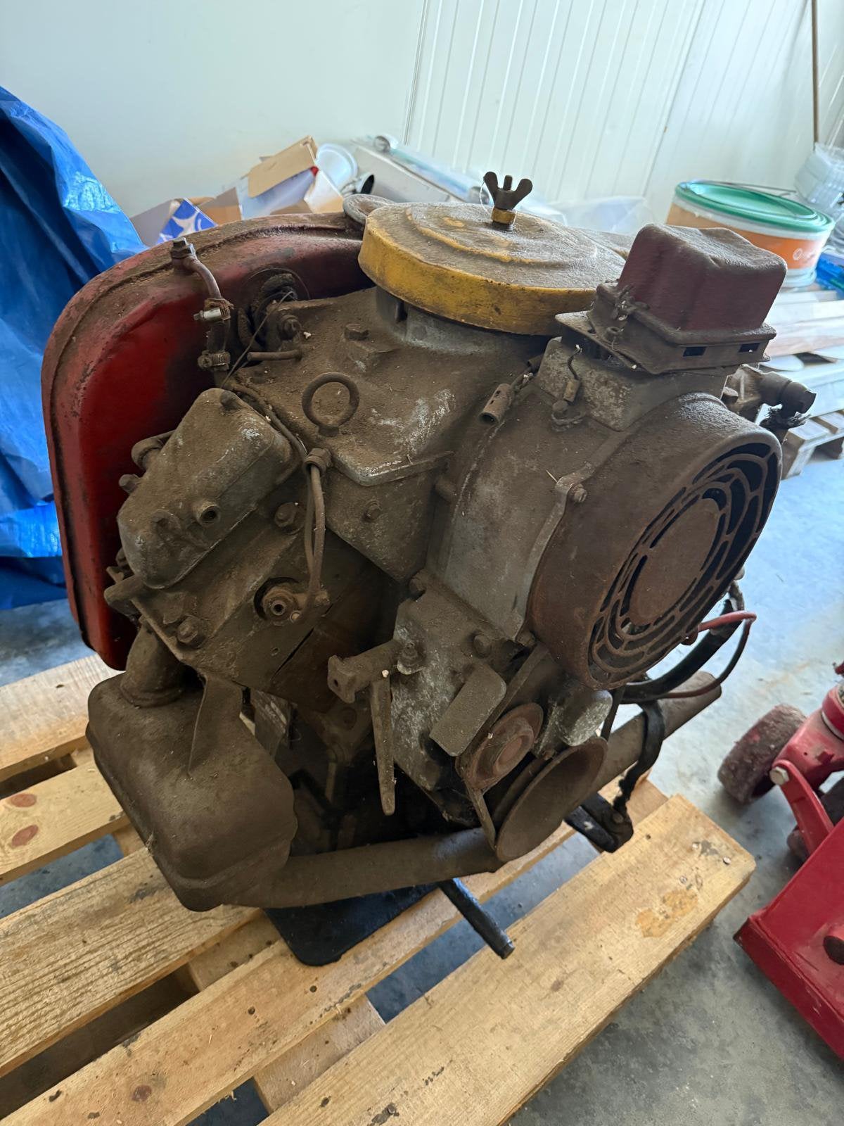Lister dieselmotor, Ophalen, Gebruikt