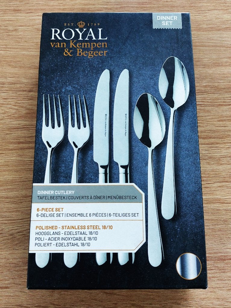 royal van kempen & begeer dinner set tafelbestek, Huis en Inrichting, Keuken | Bestek, Royal Van Kempen & Begeer, Bestekset, Nieuw