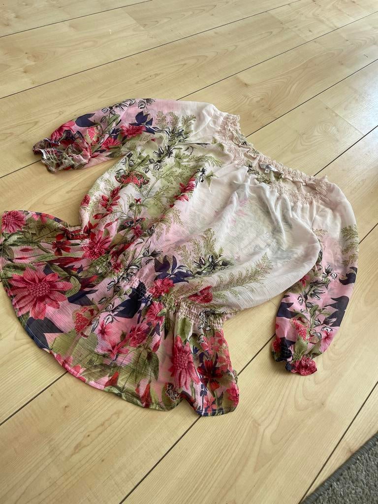 Miss Etam blouse maat 40 met bloemenprint, Kleding | Dames, Jumpsuits, Ophalen of Verzenden, Zo goed als nieuw, Maat 38/40 (M)