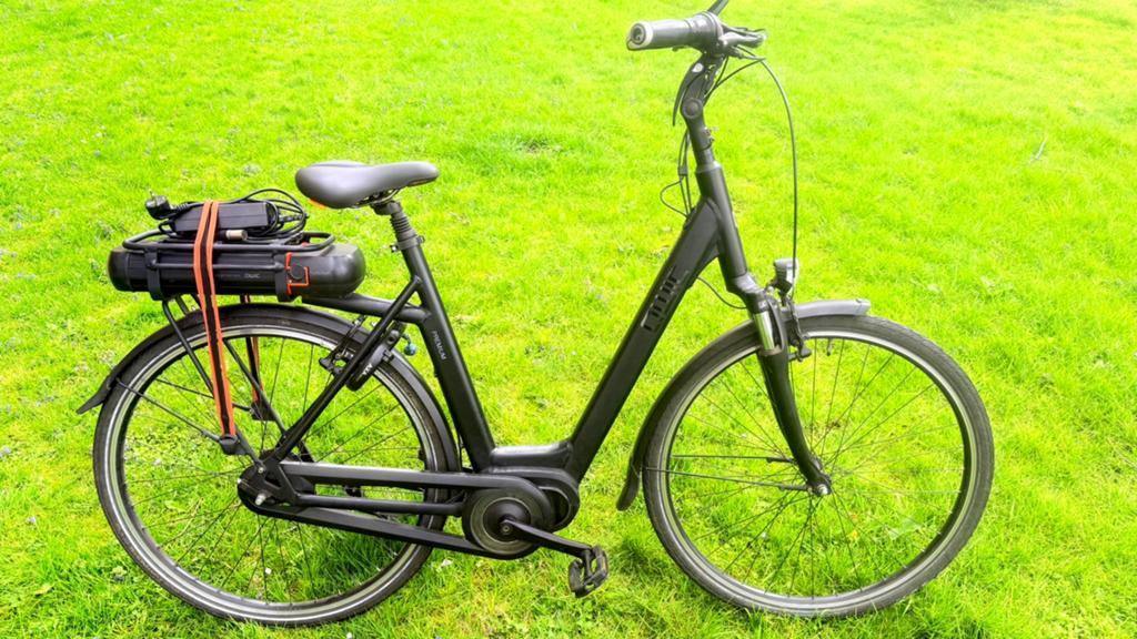 Nette mooie goede Elektrische fiets Qwic Premium 60cm 7speed, Fietsen en Brommers, Elektrische fietsen, 59 cm of meer, Ophalen