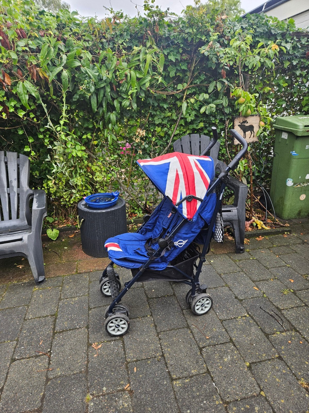 kinderwagen / buggy van mini, Ophalen, Zo goed als nieuw, Overige merken, Verstelbare rugleuning