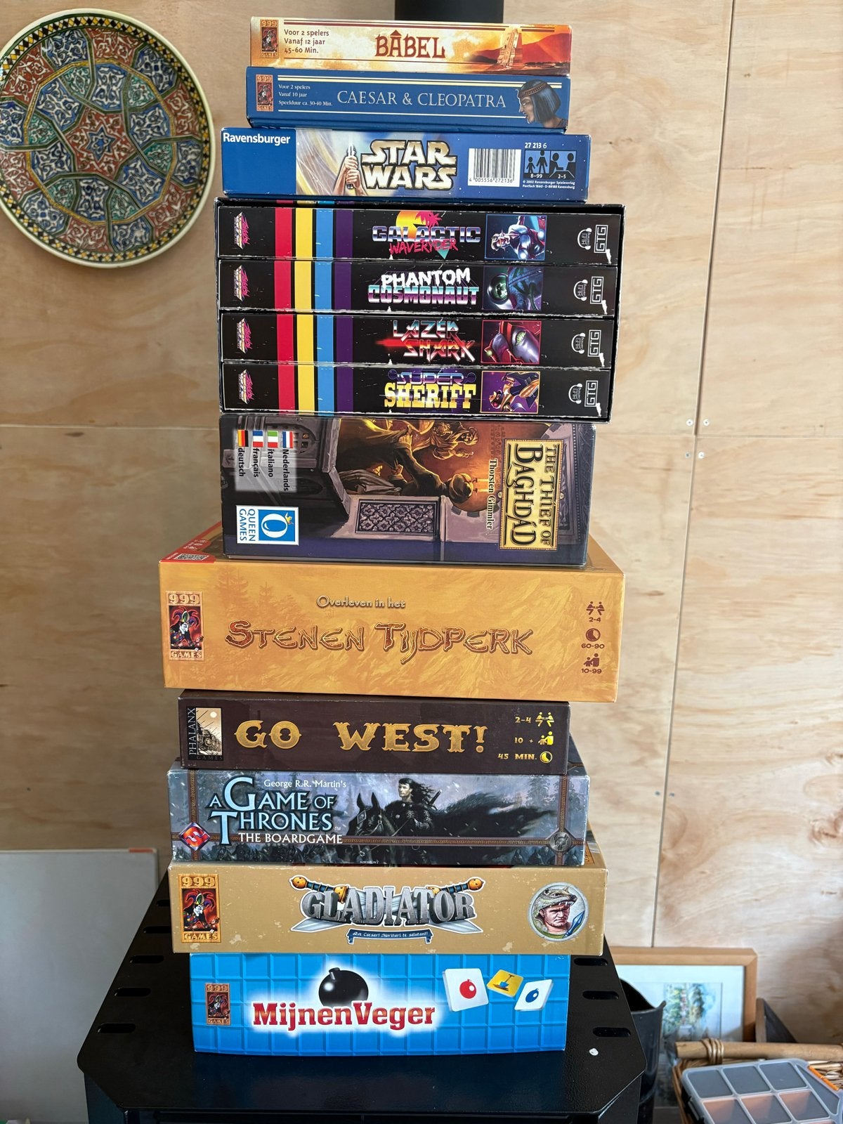 Grote collectie bordspellen: 10 diverse titels, Een of twee spelers, Ophalen, Zo goed als nieuw