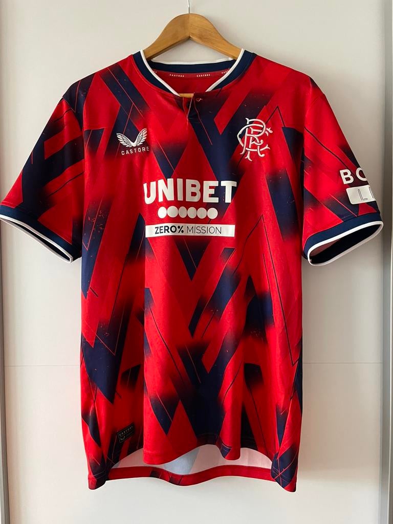 Glasgow Rangers Voetbalshirt Maat XL, Maat XL, Ophalen of Verzenden, Zo goed als nieuw, Shirt