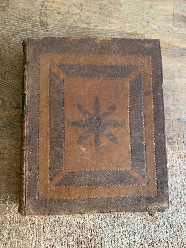 Frans Duits woordenboek uit 1800 in fraaie leren band, Ophalen of Verzenden