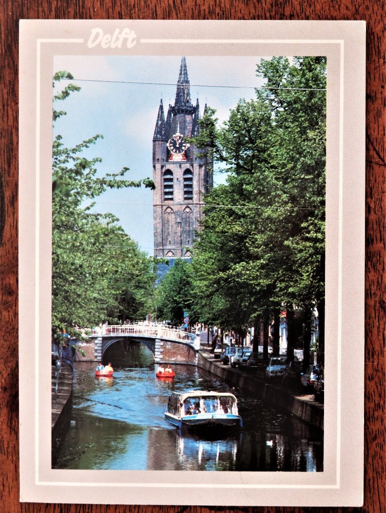 Delft: Oude Kerk of "Oude Jan" ( 1987 ), Ophalen of Verzenden, Voor 1920, Noord-Brabant