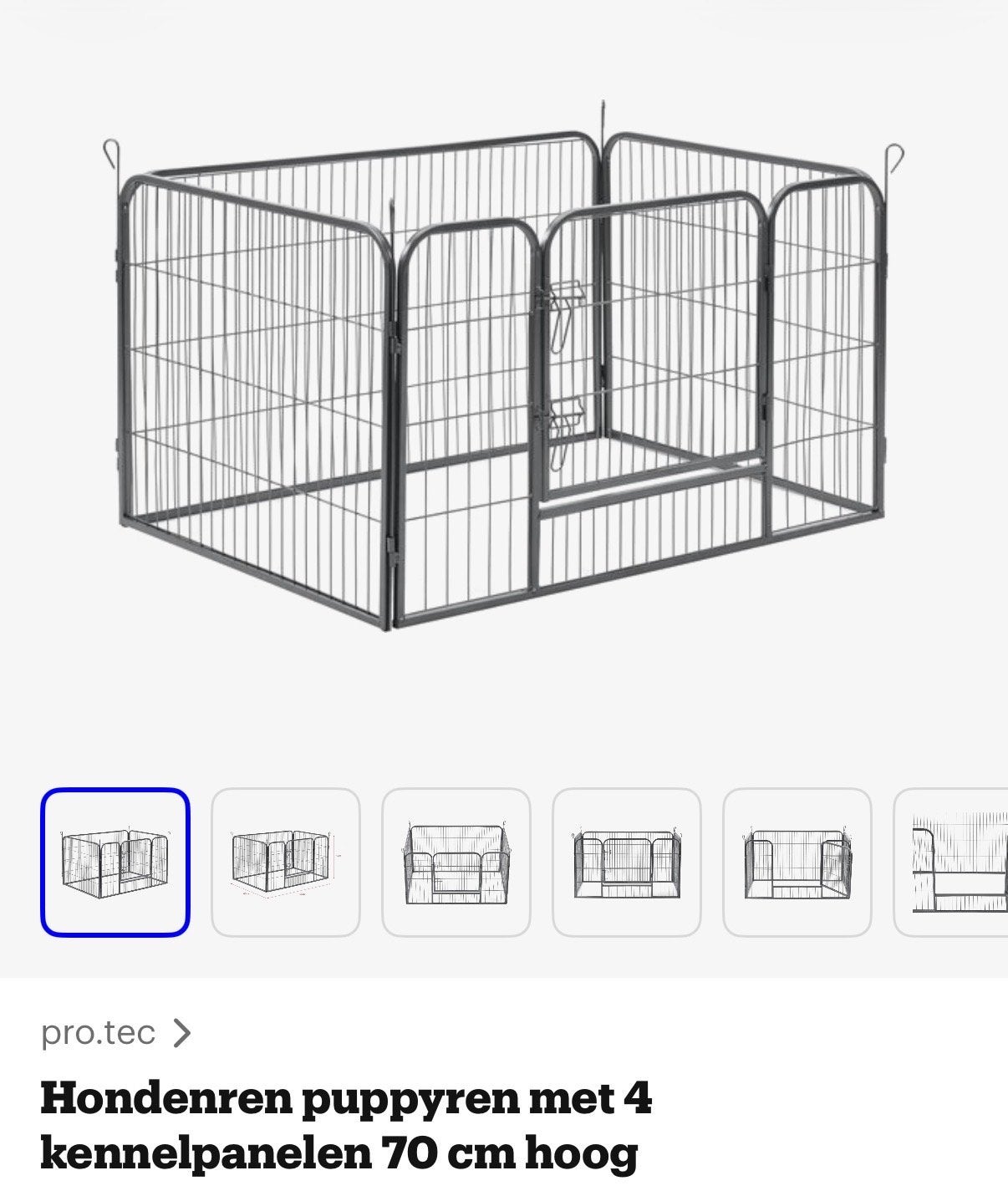 Honden ren 70cm hoog, Ophalen, Zo goed als nieuw