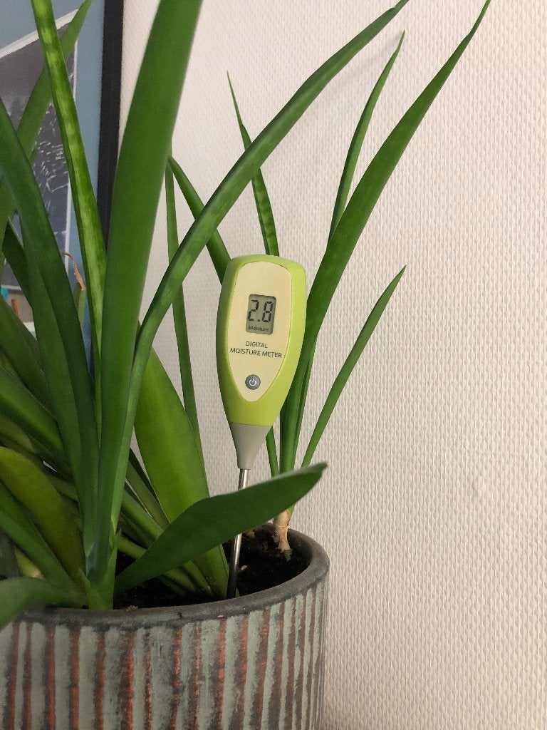 Digitale vochtmeter / Moisture Meter – voor planten en aarde, Ophalen of Verzenden, Zo goed als nieuw, Vocht of Vloeistof