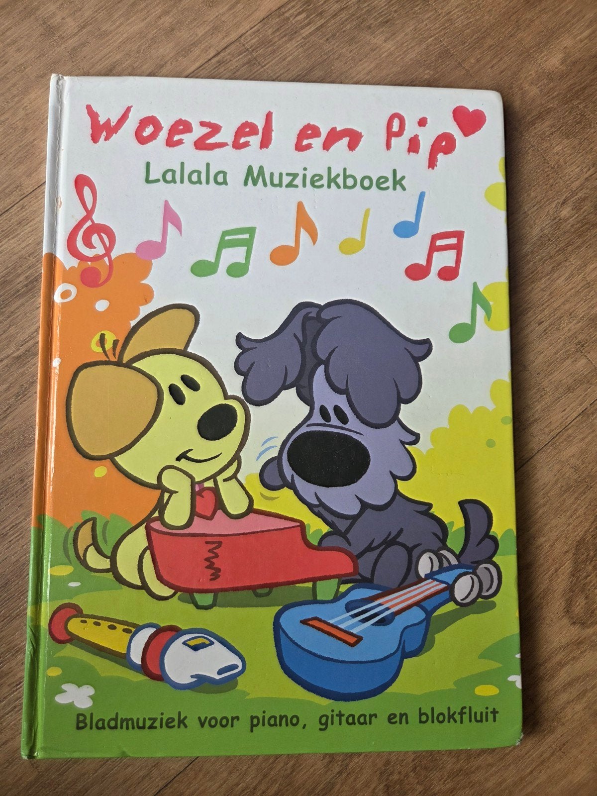 Woezel en Pip Lalala Muziekboek - Bladmuziek, Overige soorten, Ophalen of Verzenden, Populair, Gitaar