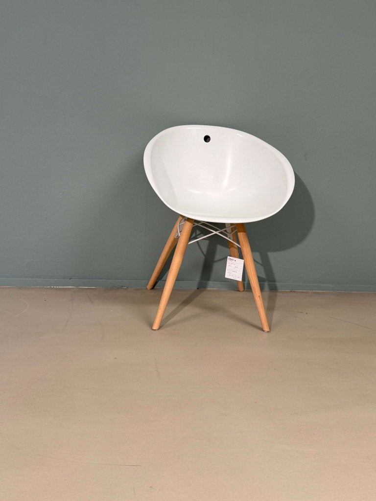 !Nieuw! - Pedrali - Gliss - Wit - eettafelstoel, Ophalen, Kunststof, Wit, Info@eras-interieurs.nl