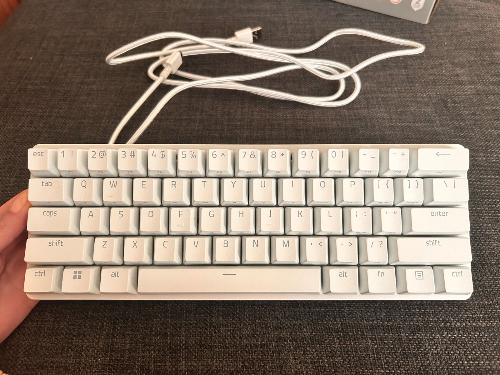Razer Huntsman Mini Gaming Toetsenbord, Gaming toetsenbord, Ophalen of Verzenden, Zo goed als nieuw, Qwerty