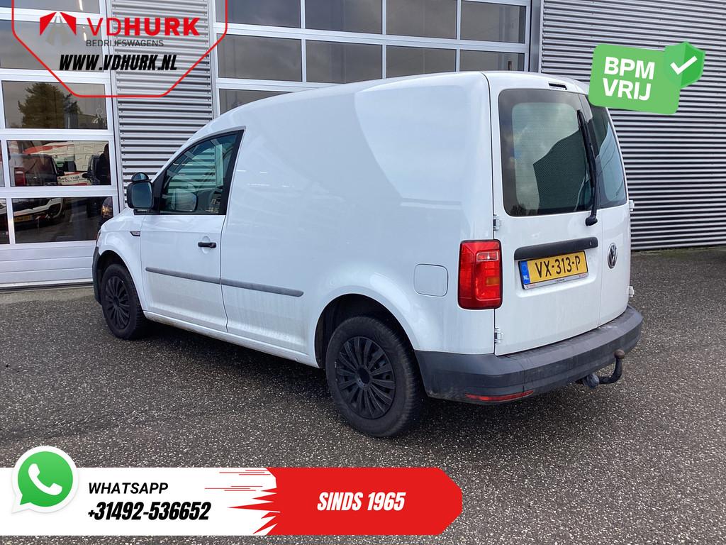 Volkswagen Caddy 2.0 TDI EXPORT DB-riem VV/ E6/ Airco/ Trekh, Auto's, Voorwielaandrijving, Stof, Gebruikt, 4 cilinders