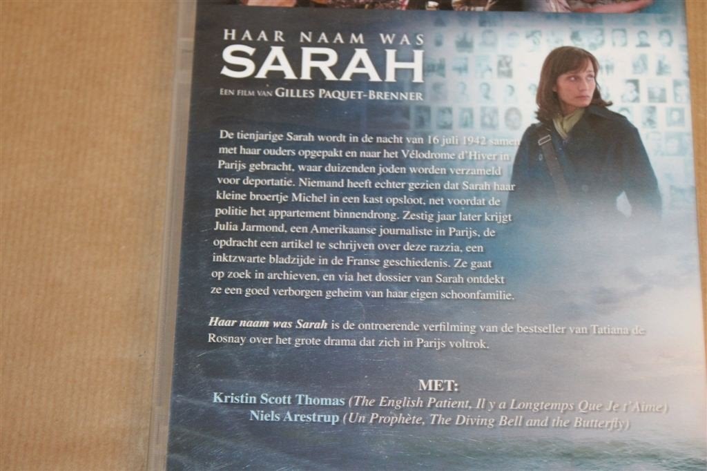 Haar Naam was Sarah — Jodenvervolging Frankrijk DVD, Alle leeftijden, Ophalen of Verzenden, Gebruikt