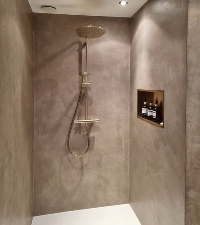 Beton cire badkamers, Ophalen of Verzenden, Zo goed als nieuw
