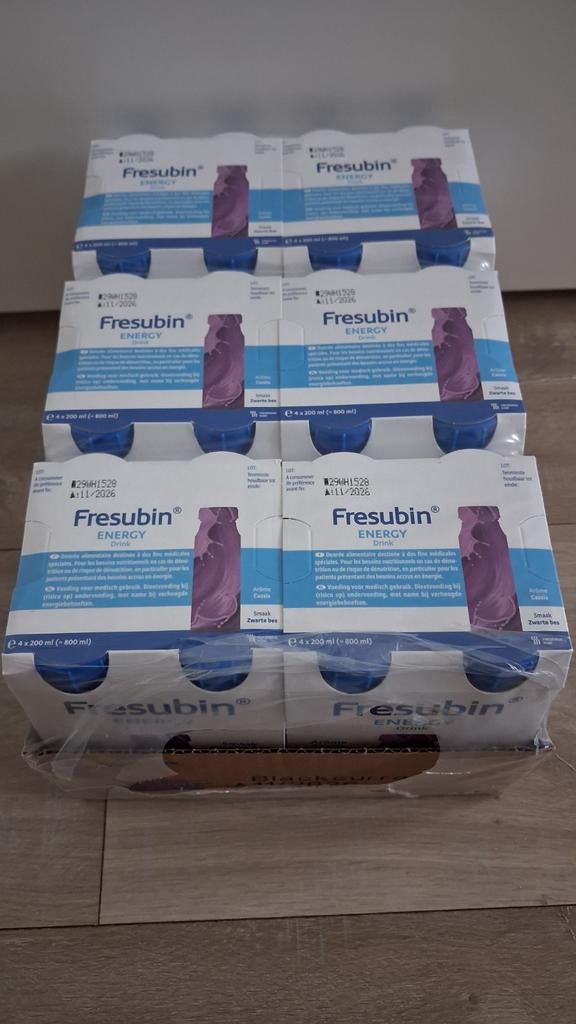 Fresubin proteine bijvoeding nutridrink. 24 flesjes, Ophalen