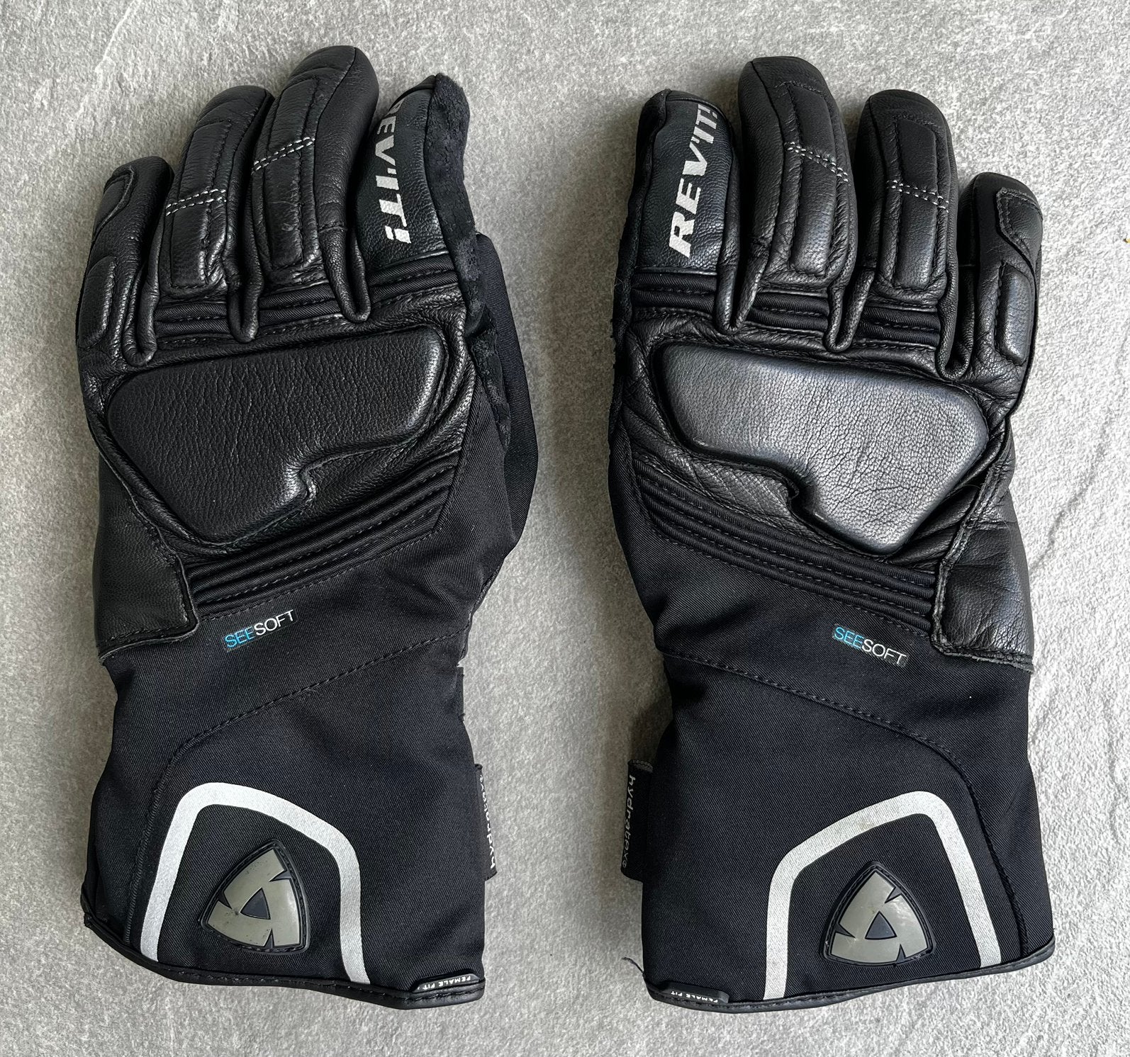 REV'IT! motorhandschoenen maat L, Ophalen, Tweedehands, Dames, Handschoenen