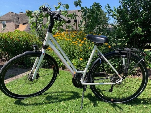 Koga fiets wit, Ophalen, 28 inch, Aluminium, Zo goed als nieuw