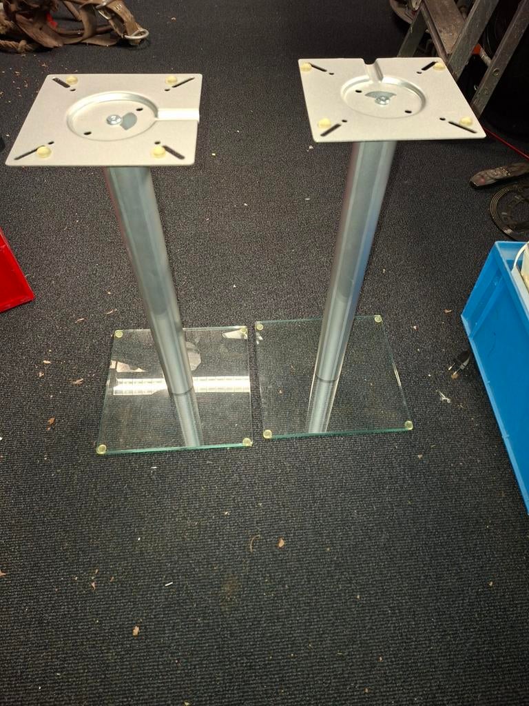 Speakerstandaards - Set van 2, Gebruikt, Overige typen, Minder dan 60 watt, Ophalen