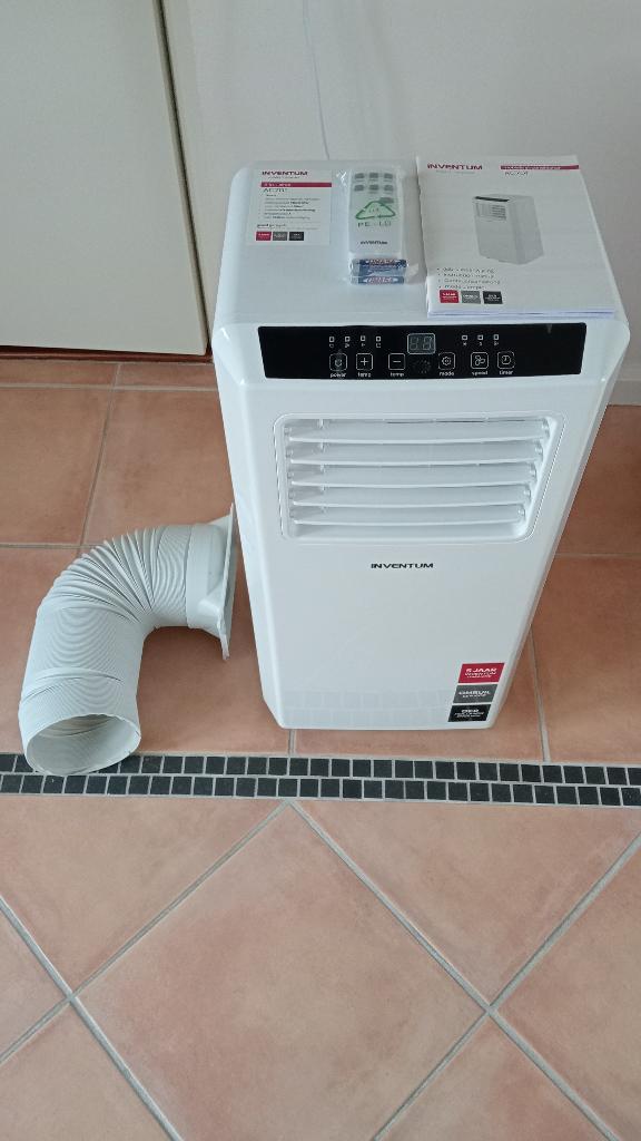 Mobiele airco Inventum AC701, Witgoed en Apparatuur, Airco's, Ophalen, Timer, Minder dan 60 m³, Zo goed als nieuw