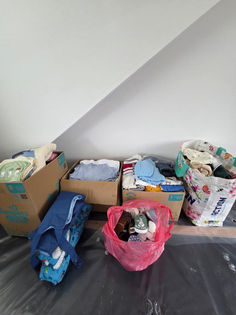 Baby jongens pakket kleding  maat 50  tot 62, Ophalen of Verzenden, Gebruikt, Overige maten