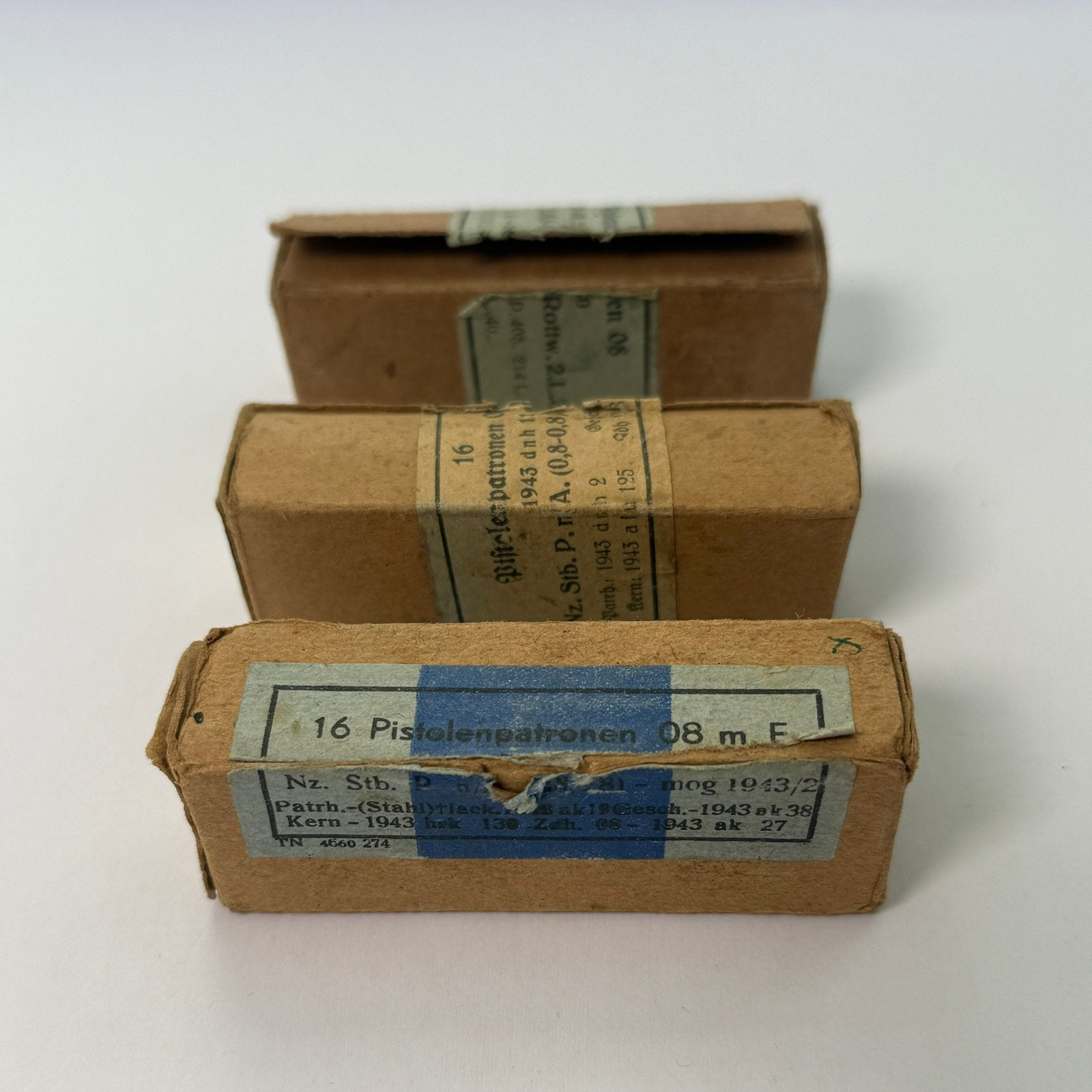 Duitse lege 9mm doosjes wo2, Ophalen of Verzenden, Duitsland