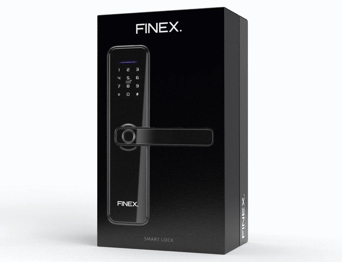 Finex Smart Lock - Slim Deurslot met Code en Vingerafdruk, Ophalen, Nieuw, Overige materialen, Slot