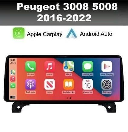 Peugeot 3008 5008 2016-2022 radio navi android 15 carplay, Auto diversen, Autoradio's, Ophalen of Verzenden, Nieuw