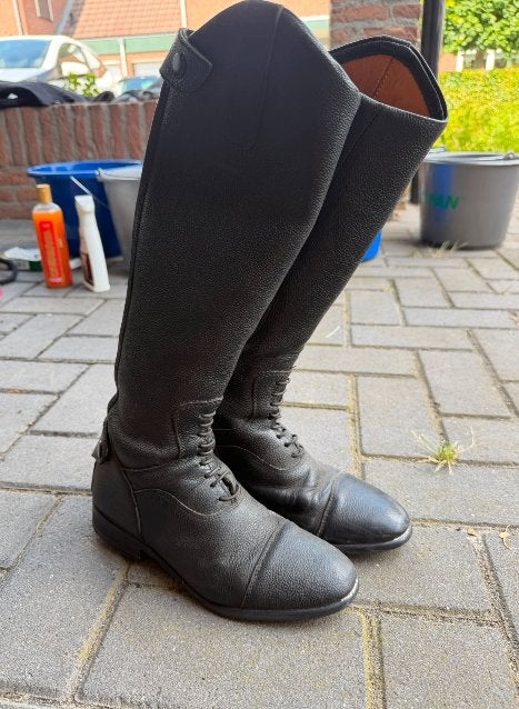 leren paardrijlaarzen maat 35 & 37, Dieren en Toebehoren, Paardrijkleding, Ophalen, Gebruikt, Dressuur, Overige merken