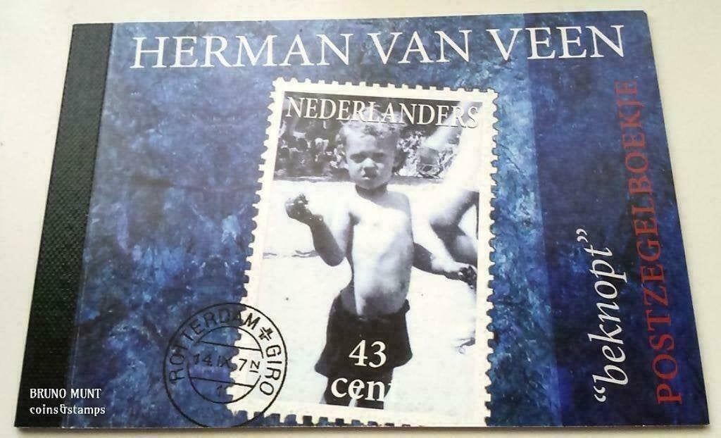 Persoonlijk Postzegelboekje - Herman van Veen, Verzenden, Na 1940, Postfris