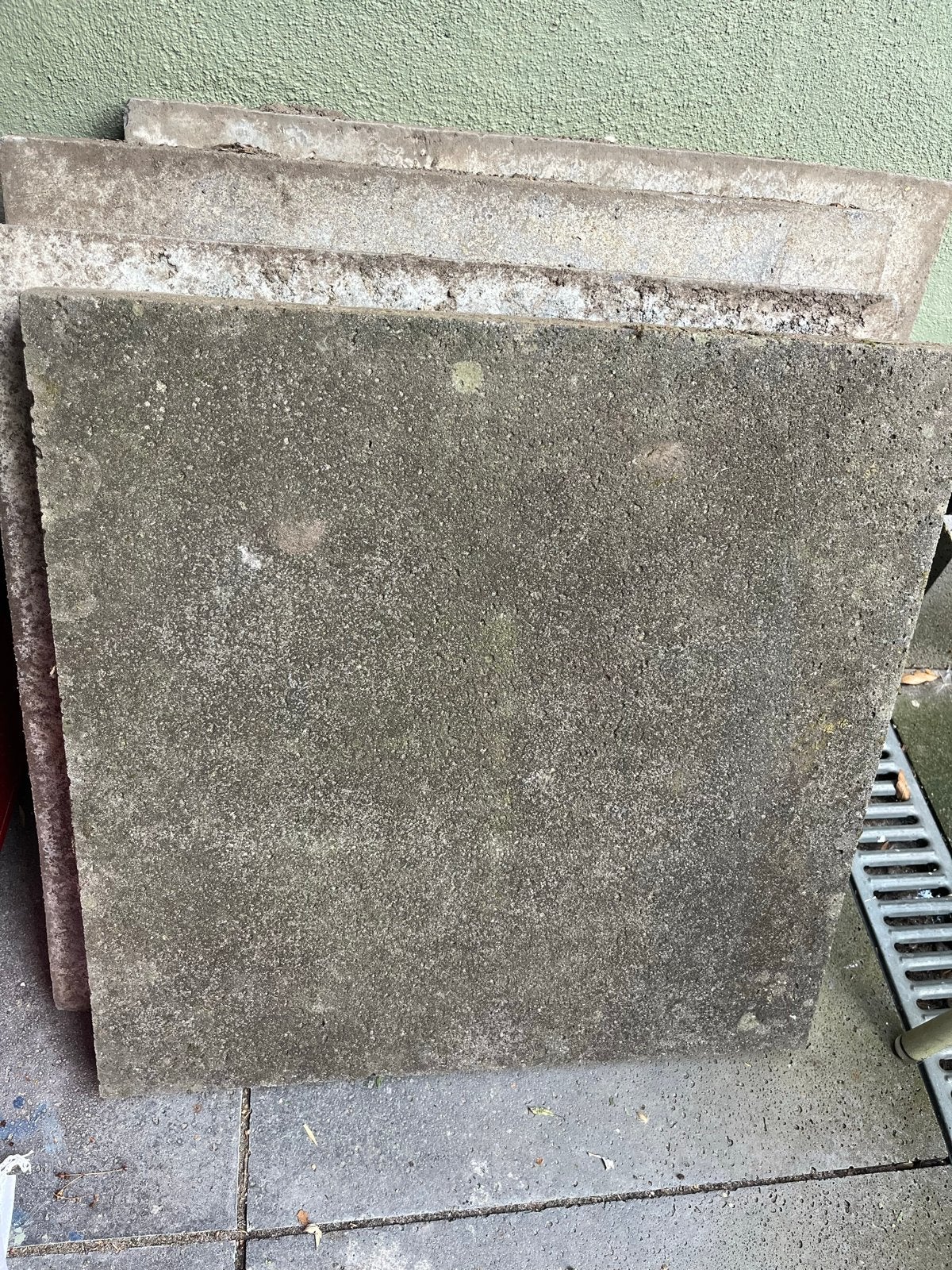 20 gebruikte Schellevis tegels voor terras of pad, Ophalen, Gebruikt, 5 tot 10 m², Beton
