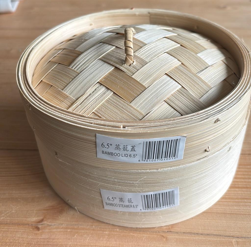 Bamboe stoom mandje nieuw!, Huis en Inrichting, Keuken | Keukenbenodigdheden, Beige, Overige typen, Nieuw, Ophalen of Verzenden