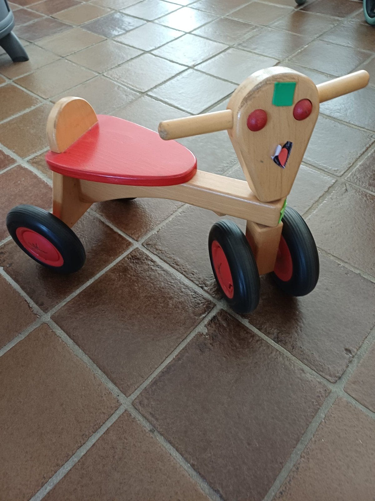 klein loopfietsje, Kinderen en Baby's, Speelgoed | Buiten | Voertuigen en Loopfietsen, Ophalen, Gebruikt, Loopfiets
